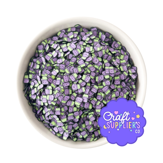 Halloween Witch Cauldron Polymer Clay Slices – Spooky Potion Craft Embellishments