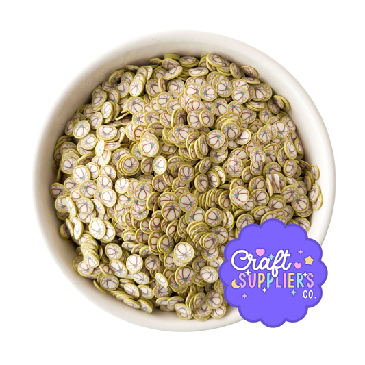 Pumpkin Polymer Clay Sprinkles | Fall Faux Sprinkles for Crafts