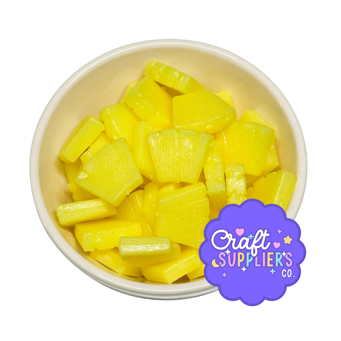 Pineapple Resin Cabochons, 3D Pineapple Embellishments, Tropical Craft Supplies, Fake Bake Fruit Decor