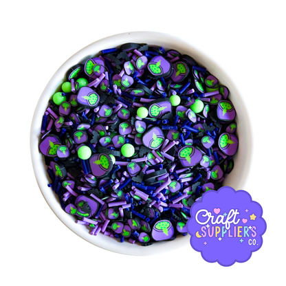 Spooky Potion Sprinkles Mix Clay Halloween Slime Decoden Confetti
