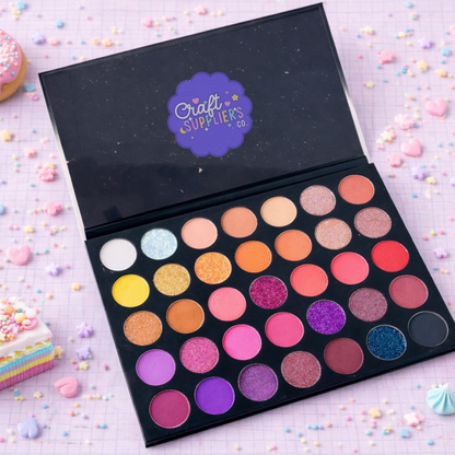 Multi-Use Pigment Palette | Makeup, Clay, Resin & DIY Crafts