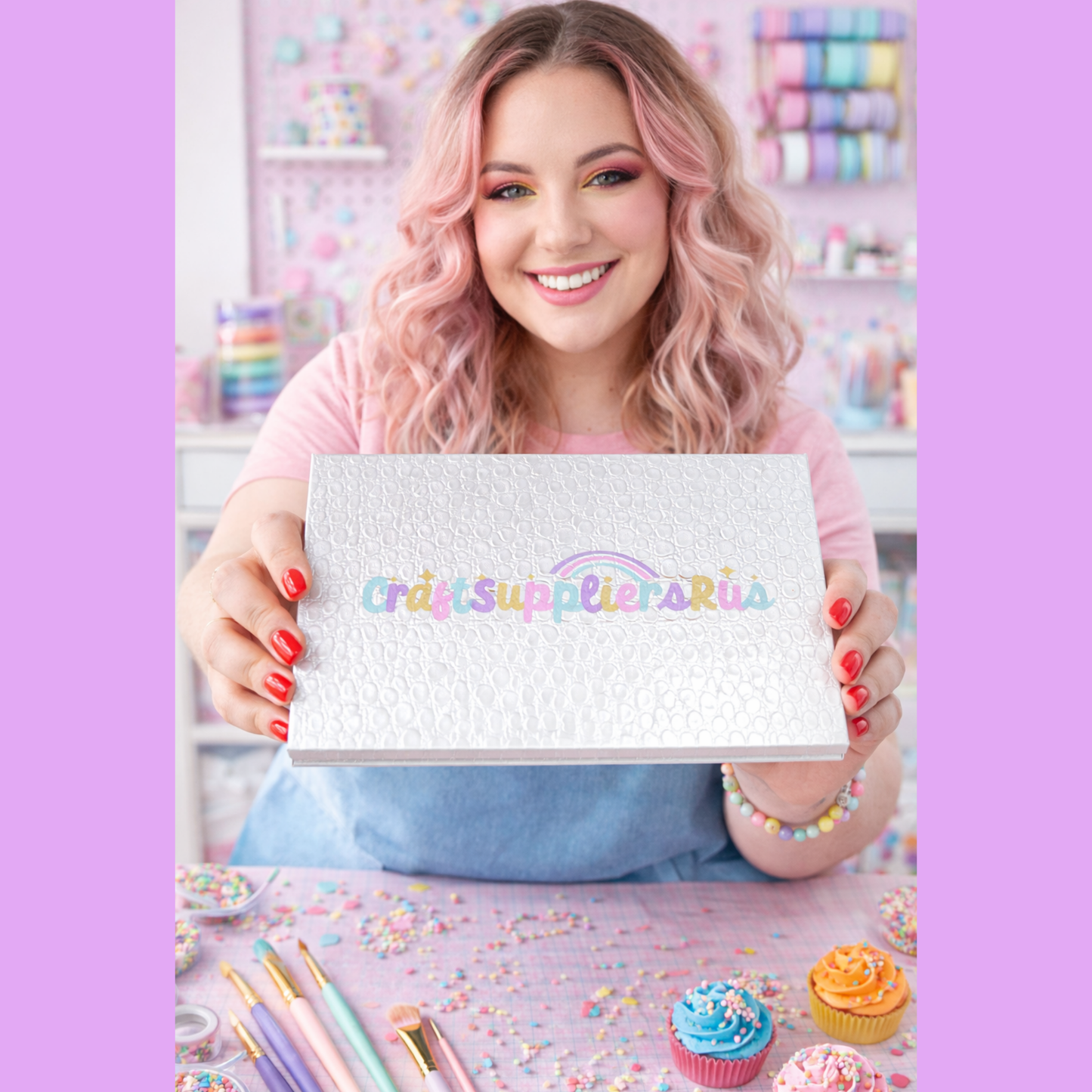 Multi-Use Pigment Palette | Makeup, Clay, Resin & DIY Crafts