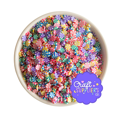 5MM Peppermint Polymer Clay Sprinkles