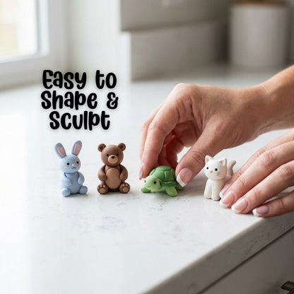 500g Blue Foam Air Dry Clay | Soft Lightweight DIY Clay