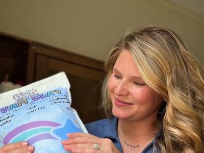 500g Blue Foam Air Dry Clay | Soft Lightweight DIY Clay
